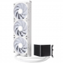 TRYX PANORAMA ARGB 360 All-in-One Liquid Cooling, 3D-AMOLED Display - 360mm, White (L-P360A-AS3M-G0W)