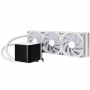 TRYX PANORAMA ARGB 360 All-in-One Liquid Cooling, 3D-AMOLED Display - 360mm, White (L-P360A-AS3M-G0W)
