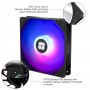 Thermalright TL-C12C-S X5 CPU Air Fan 120mm ARGB Case Cooling Fan Black (5-pack)