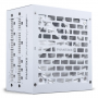 Phanteks AMP GH 750W 80 PLUS Gold Power Supply, PCIe 5.1, ATX 3.1 750 Watt, White (PH-P750GH_WT01_EU)