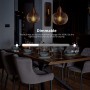 Sonoff B02-F-ST64 Smart LED Filament Bulb, 7W, E27, 1800-5000K, Wi-Fi (B02-F-ST64)