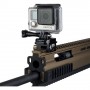 FotodioX RAIL DOGZ Quick Release Gun-Rail Mount for GoPro HERO Mounting Buckle RDZ-QR