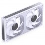 Jonsbo ZB-240 Fan, PWM, ARGB - 240mm, white (ZB-240W)