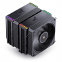 Jonsbo HX6280 CPU cooler, PWM, RGB - 130mm, Black (HX6280 BLACK)