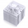Jonsbo HX6280 CPU cooler, PWM, RGB - 130mm, White (HX6280 WHITE)