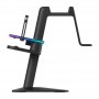 Kiwi Design RGB Vertical Stand Meta Officially Co-Branded Kiwi Design QC03 for Meta Quest 3/Quest 2/Quest PRO Black
