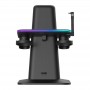 Kiwi Design RGB Vertical Stand Meta Officially Co-Branded Kiwi Design QC03 for Meta Quest 3/Quest 2/Quest PRO Black