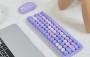 MOFII Bean Wireless keyboard + Mouse set 2.4G Purple (6950125750172)