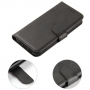 Hurtel Magnet Case for Samsung Galaxy A34 5G cover with flip wallet stand black