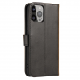 Hurtel Magnet Case for Samsung Galaxy A34 5G cover with flip wallet stand black