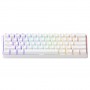 AKKO MonsGeek FUN60 Ultra Wireless Gaming Keyboard, RGB, Glare Magnetic Switch – white, TMR, ANSI (US) (6975351386056)