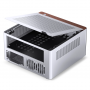 Jonsbo N10 PC case, mini tower, ITX - silver (N10 SILVER)