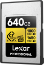 Lexar CFexpress 4.0 Pro Gold, VPG400, R1800/W1650 (Type A) 640GB
