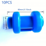 Sportnet 10pcs Durable Blue Trampoline Enclosure Pole Caps