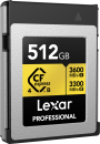 Lexar CFexpress 4.0 Pro Gold R3600/W3300 512GB (LCXEXP4512G-RNENG)