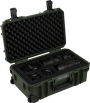 GUTEK Toritoise T-300 20 inch Carry-On Protector Case Olive Green