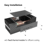 Akasa Turing RC Pro UCFF (ASUS NUC) - Black (A-NUC101-M1B)