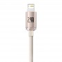Baseus Crystal Shine cable USB to Lightning 2.4A 1.2m Pink (CAJY001104)