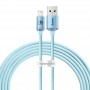 Baseus Crystal Shine cable USB to Lightning 2.4A 2m Blue (CAJY001203)