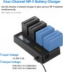 Neewer 4 Channel LCD Display Charger For Sony NP-F550 10100458