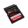 Sandisk SDXC Extreme Pro 512GB 280MB/s UHS-II V60 6K, 4K UHD, U3, C10 (SDSDXEP-512G-GN4IN)