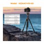 K&F Concept K234A7 Video Tripod with FH-03 Head