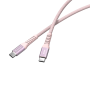 Verbatim Sync & Charge USB‑C to USB‑C 60 W Magnetic Cable – 120 cm Pink