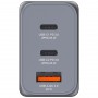 Verbatim GaN Charger 65 W with 3 Ports 2×USB‑C/1×USB‑A