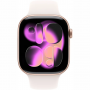 Apple Watch Series 11 GPS 46mm Rose Gold Aluminium Case with Light Blush Sport Band - S/M (MEV64ET/A)