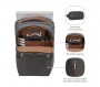 Wenger CityUpgrade 16 inch Backpack includes Day Shoulder Bag gray (606489)