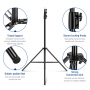 Neewer ST-260AC 260 cm 25-30-35 mm Air Cushion Light Stand