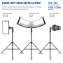 Neewer ST-260AC 260 cm 25-30-35 mm Air Cushion Light Stand