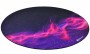 Arozzi ZONA Round Floor Pad Purple Galaxy (AZ-ZONA-PAD-GALAXY)