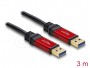 Delock Cable USB 3.0 Type-A Plug to USB 3.0 Type-A Plug 3 m Premium (82746)