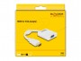 Delock Adapter HDMI-A Plug to VGA Socket white (65346)