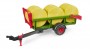 Bruder Round bale collector with 3 round bales (02204)