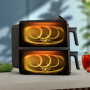 Philips Airfryer 4000 Series Stacked Dual NA460/00