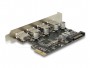 Delock PCI Express Card to 4 x external USB 3.0 (89297)