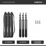 Walimex pro Light Stand Set of 3 WT-806 Height Adjustable up to 256 cm