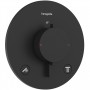 Hansgrohe Croma/Ecostat Termostata Dušas Komplekts 6in1 Matēts Melns (KOMP-HANSG18)