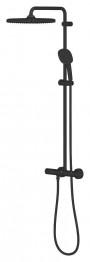 Grohe Tempesta 250 Cube Dušas Sistēma ar Termostatu un Rokas Dušu Matēts Melns (266892431)