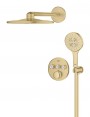 Grohe Grohtherm SmartControl SmartActive 310 Iebūvējumā Dušas Sistēma Gold (34863GN0)