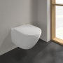 Villeroy&Boch Subway 3.0 Combi-Pack Piekaramais WC ar Soft Close Vāku Balts (4670TS01+4670TSR1)