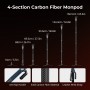 SmallRig 5564 Carbon Fiber Photography Monopod