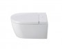 Duravit Starck f Lite Compact Rimless SensoWash Piekaramais WC Pods ar SC Vāku Balts (650000012004320)