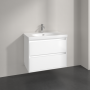 Villeroy&Boch Skyla Vanity Vannas Izstabas Skapis Pull-Out 77,2x59,6x43,9cm Brilliant White (C79600VE)
