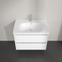 Villeroy&Boch Skyla Vanity Vannas Izstabas Skapis Pull-Out 77,2x59,6x43,9cm Brilliant White (C79600VE)