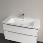 Villeroy&Boch Subway 3.0 Vanity Izlietne ar Pārplūdi 100x47,0x16,5cm White Alpin (4A70A5R1)