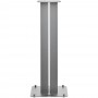 Bowers & Wilkins Floor Stand FS-600 S3, Silver, 2Pcs