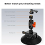 K&F Concept 6 Suction Cup Camera Mount with Magic Arm KF31.136